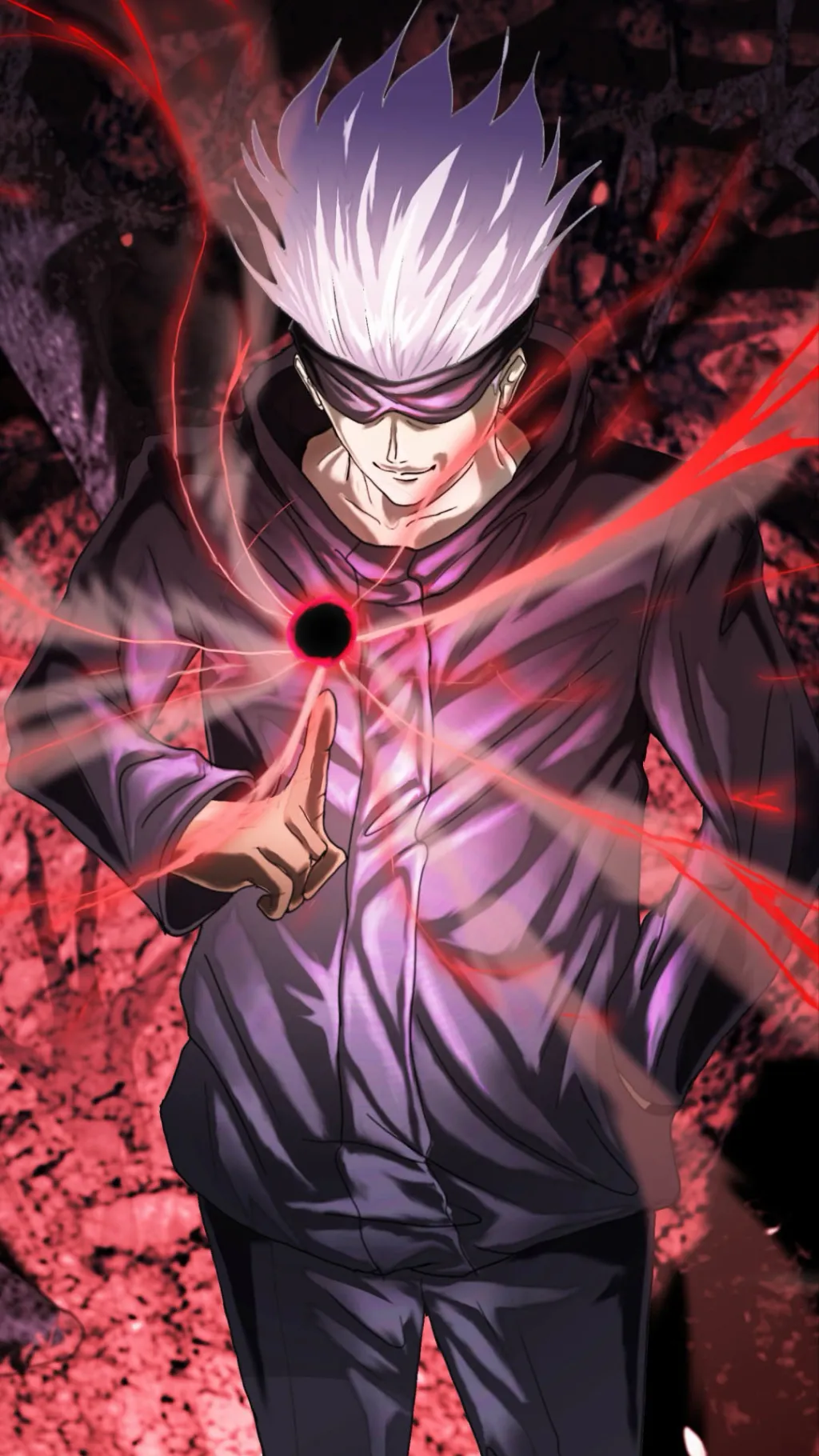 ai character: Gojo satoru  background