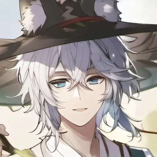 chat with ai character: Kitsune man