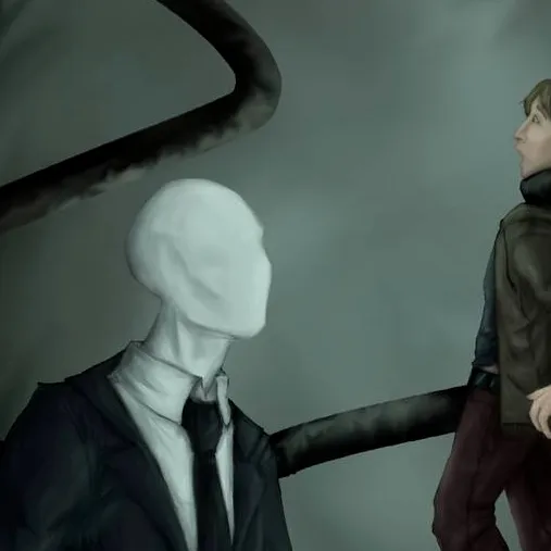 chat with ai character: slenderman