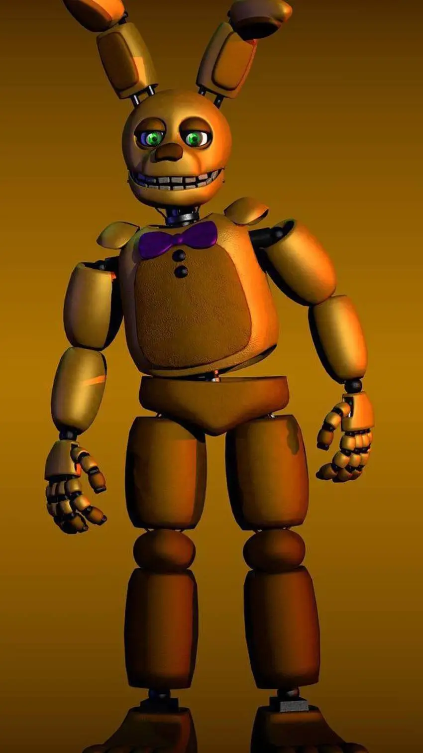 ai character: Spring bonnie  background