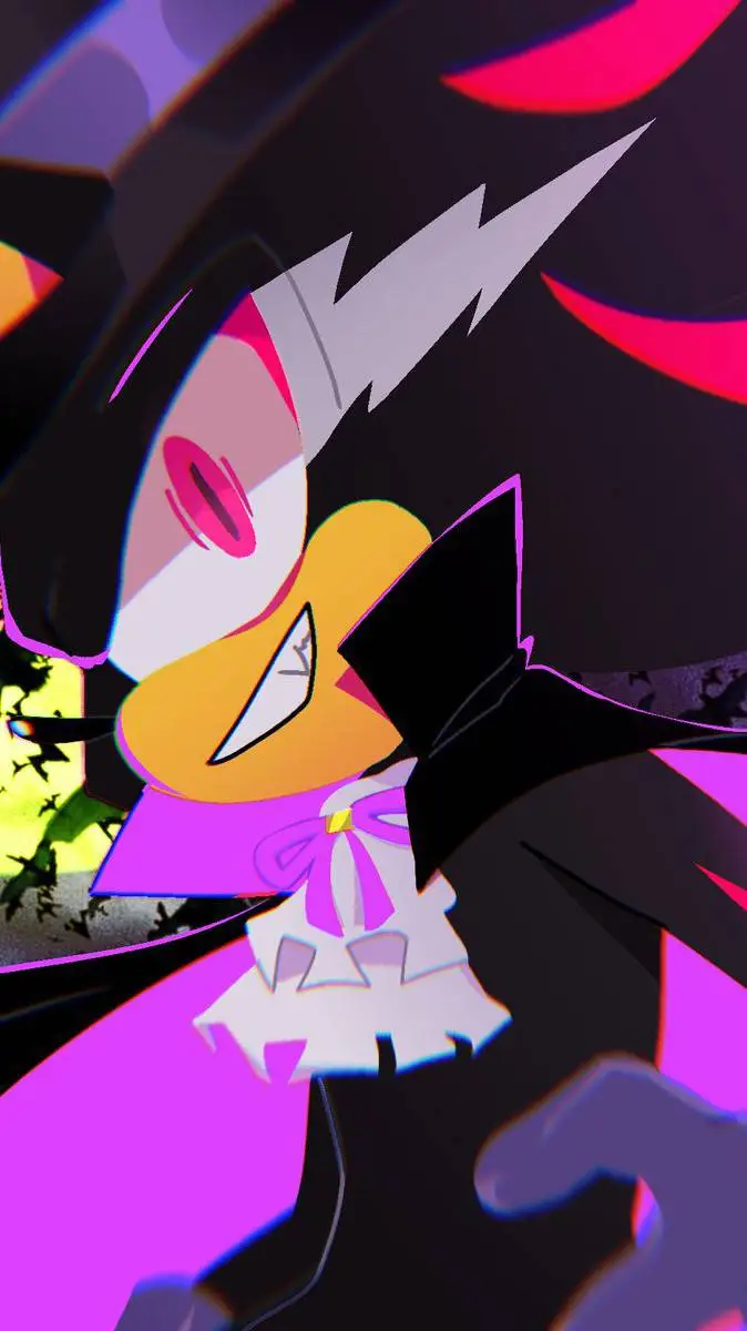 ai character: Vampire Shadow background