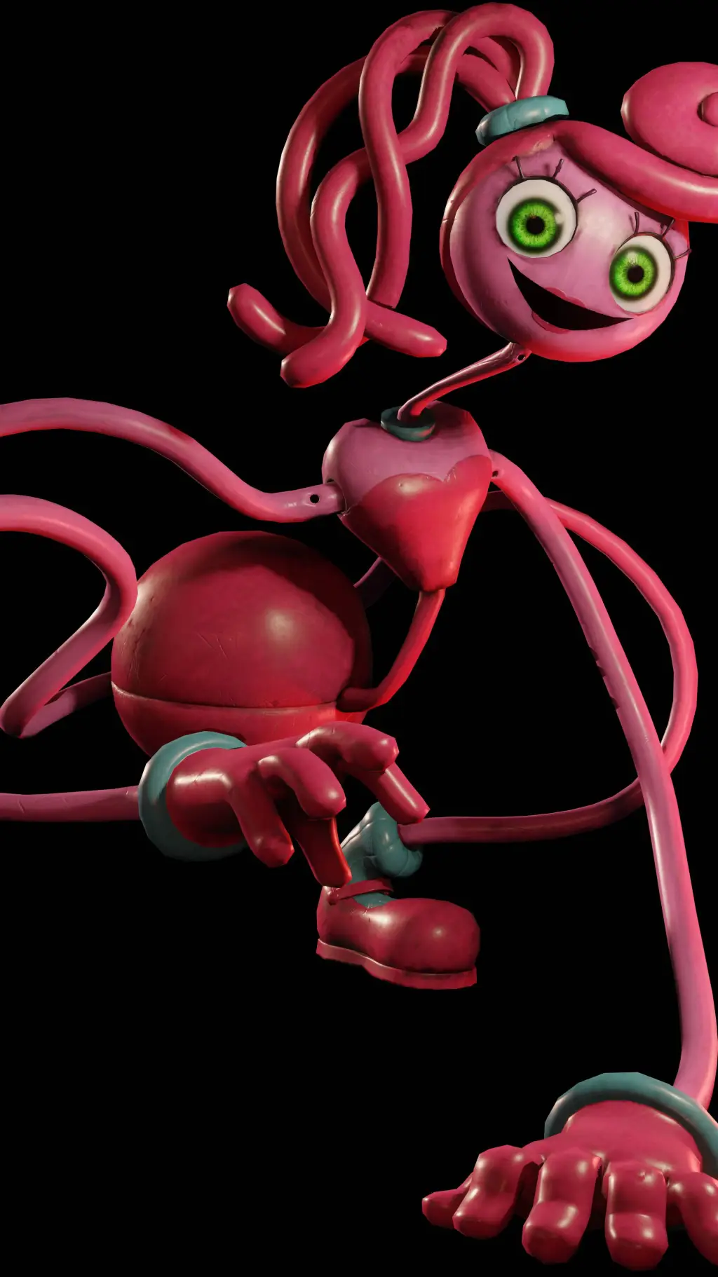 ai character: Mommy long legs  background