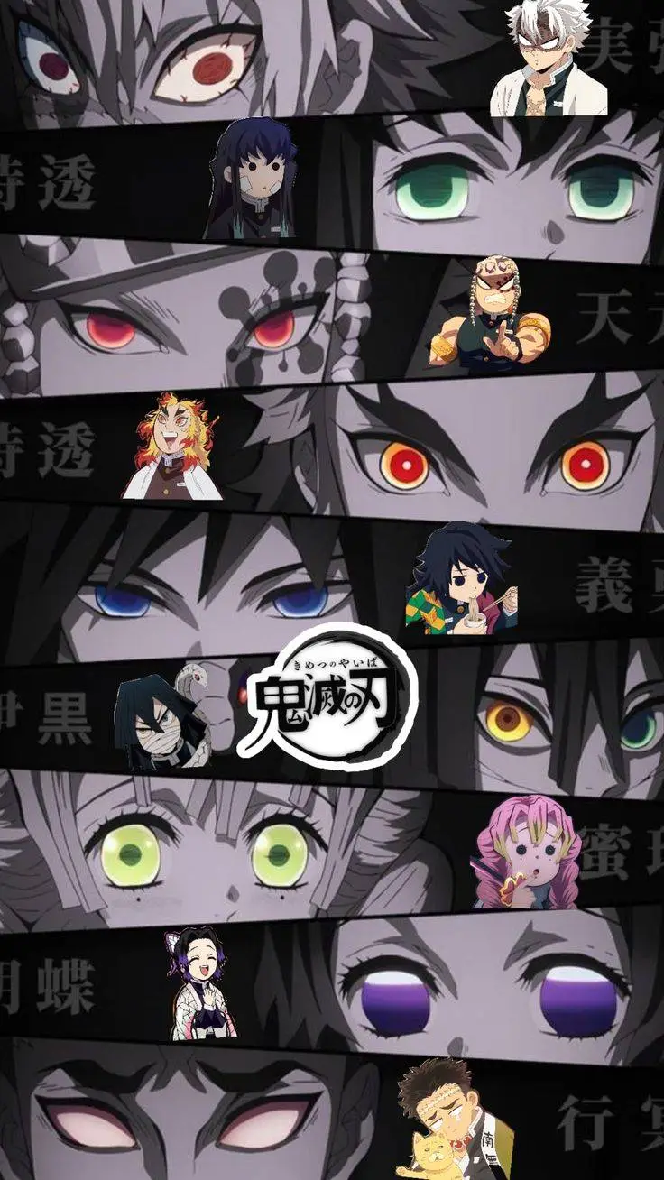 ai character: Kimetsu No Yaiba background