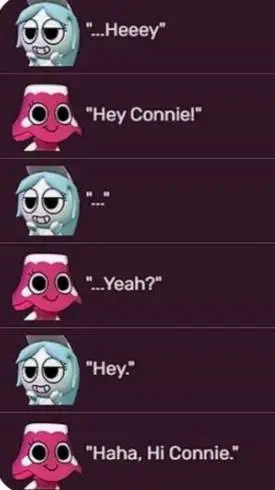 ai character: Connie x brightney background