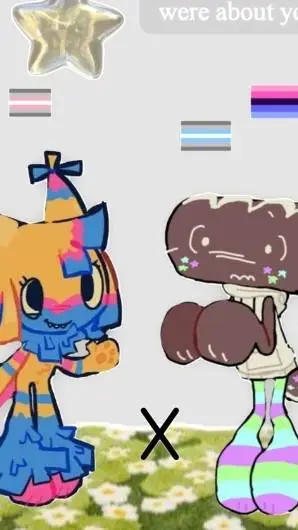 ai character: 🍬Yatta x cosmo🍰 background