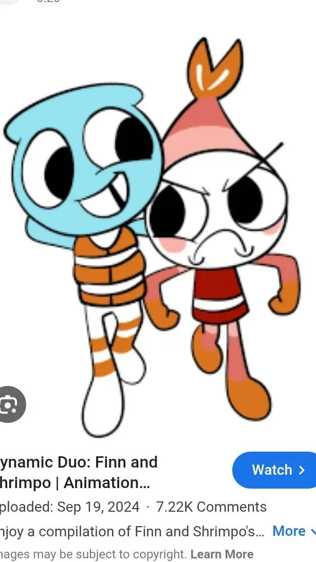 ai character: Shrimpo x finn background