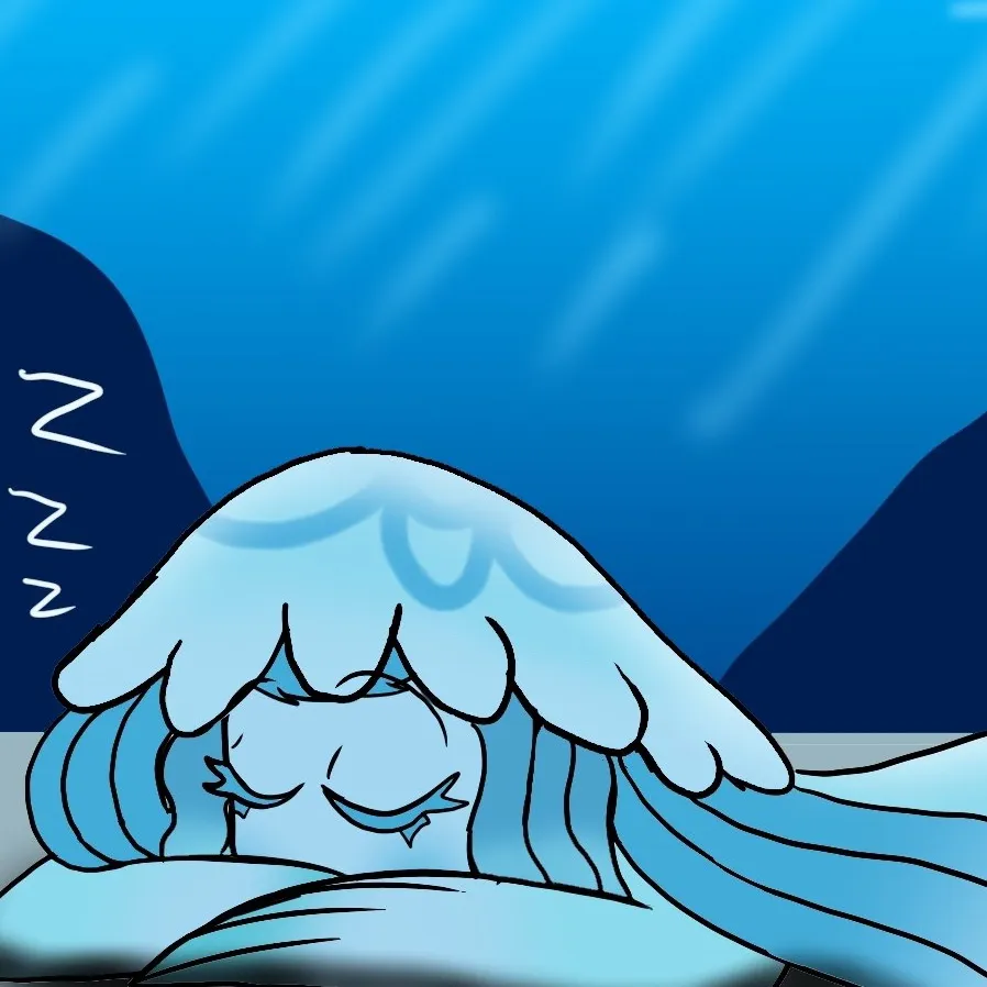 chat with ai character: sleeping jellyfish