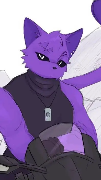 ai character: Catnap x Dogday  background