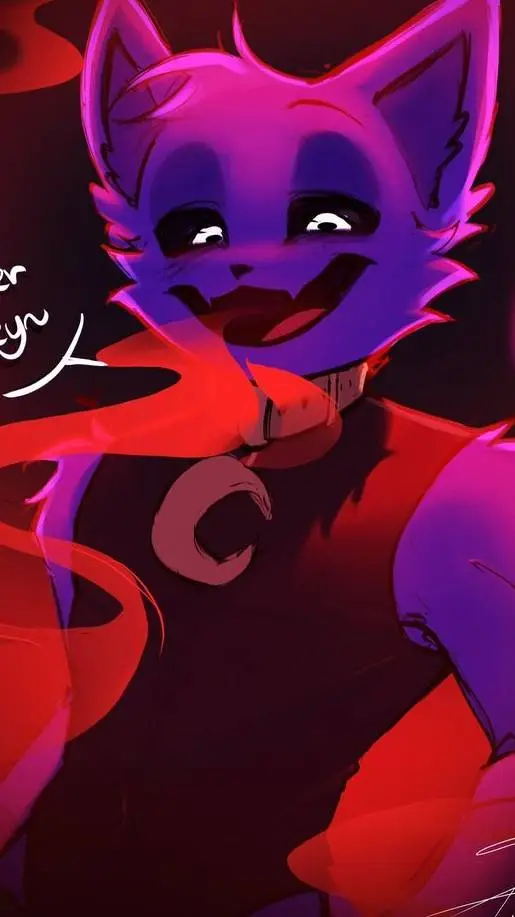 ai character: Catnap x Dogday  background