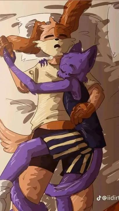 ai character: Catnap x Dogday  background