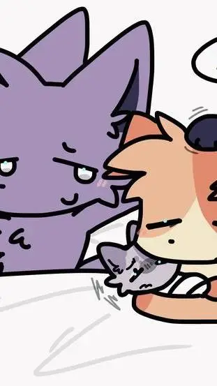 ai character: Catnap x Dogday  background
