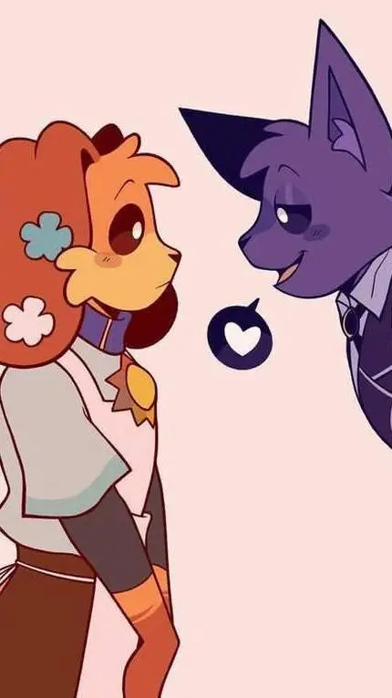 ai character: Catnap x Dogday  background