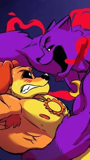 ai character: Catnap x Dogday  background