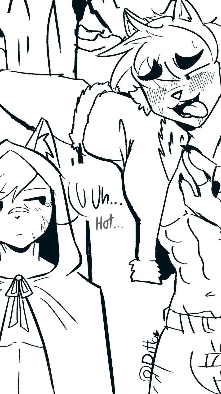 ai character: Catnap x Dogday  background