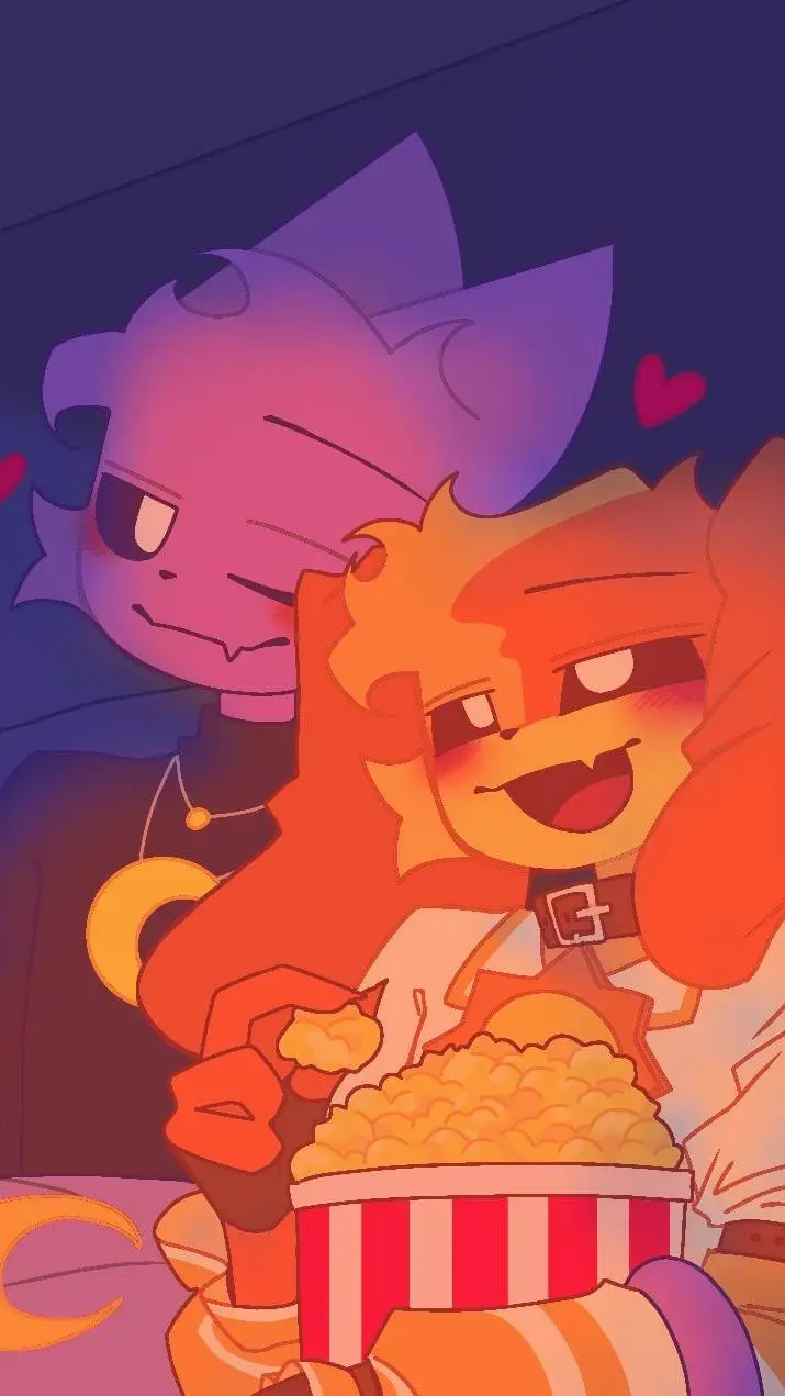 ai character: Catnap x Dogday  background