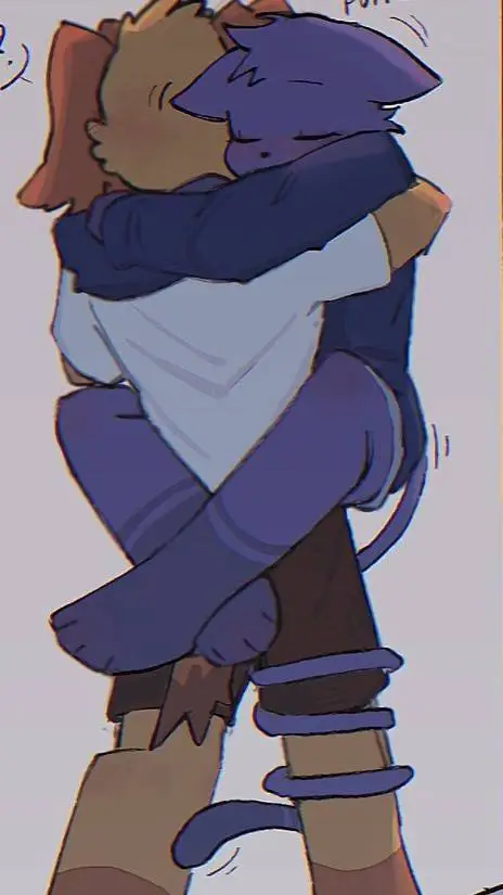 ai character: Catnap x Dogday  background