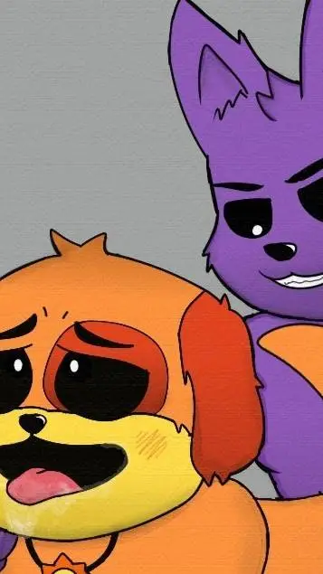 ai character: Catnap x Dogday  background