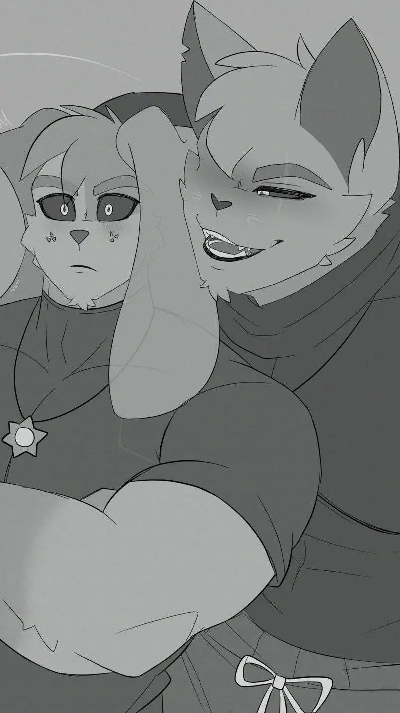 ai character: Catnap x Dogday  background