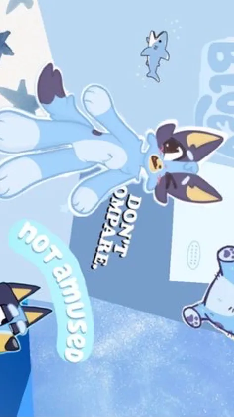 ai character: Bluey family background