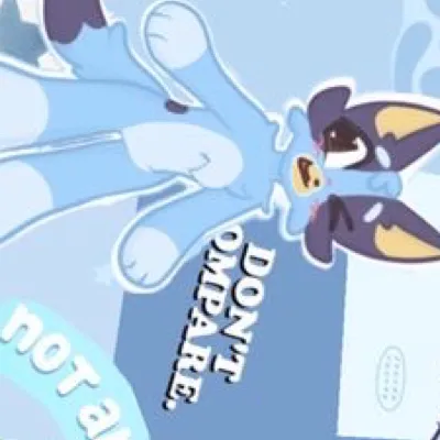 chat with ai character: Bluey family