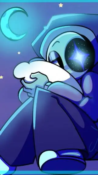 ai character:  💤ASTRO🌕 background