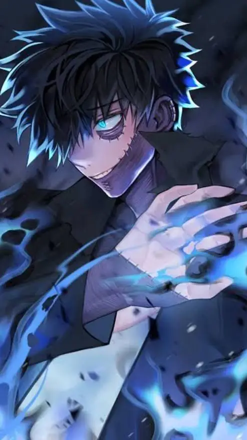 ai character: Dabi  background