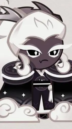 ai character: Black & white background