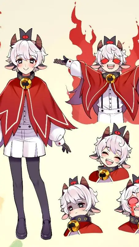 ai character: Cult of the lamb background