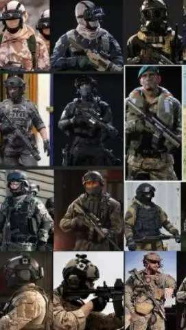 ai character: CoD background