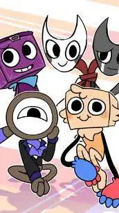 ai character: twisted world background