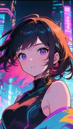 ai character: Akari background
