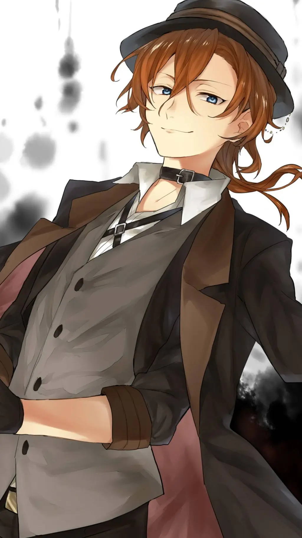 ai character: chuuys and dazai background