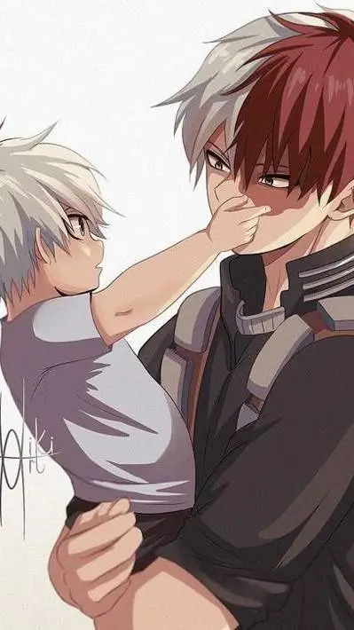 ai character: shoto-todoroki kid background