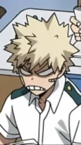 ai character: Katsuki bakugo!! background
