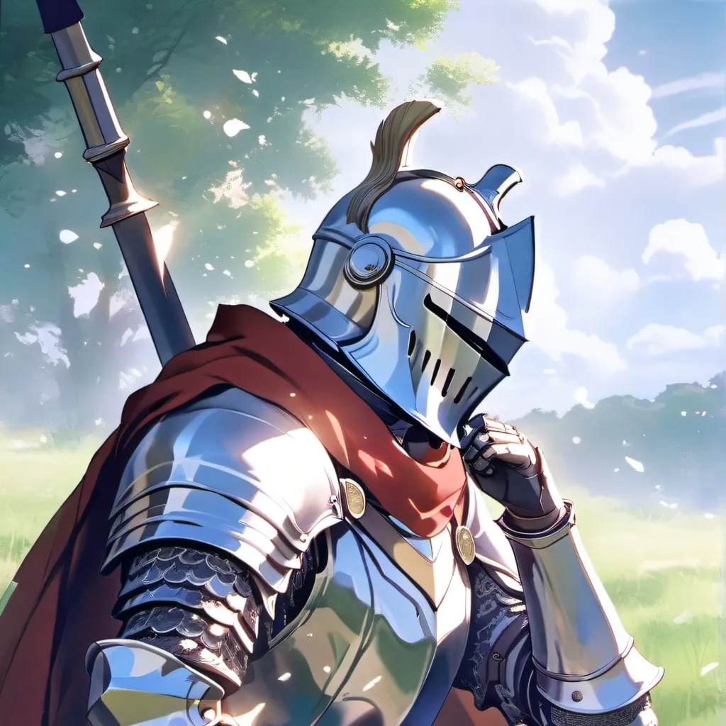 chat with ai character: You are a knight