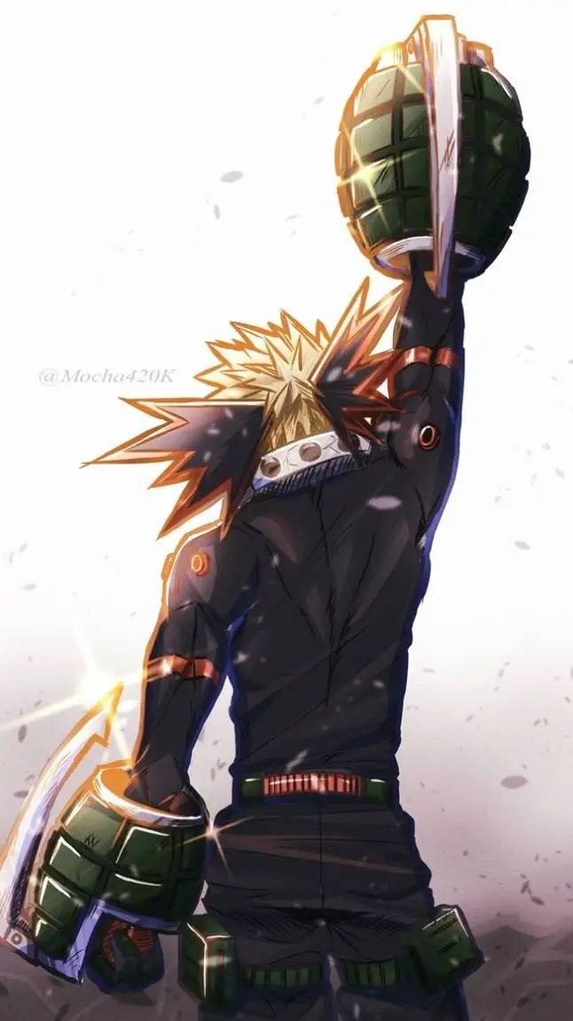 ai character: BAKUGOU (again) background