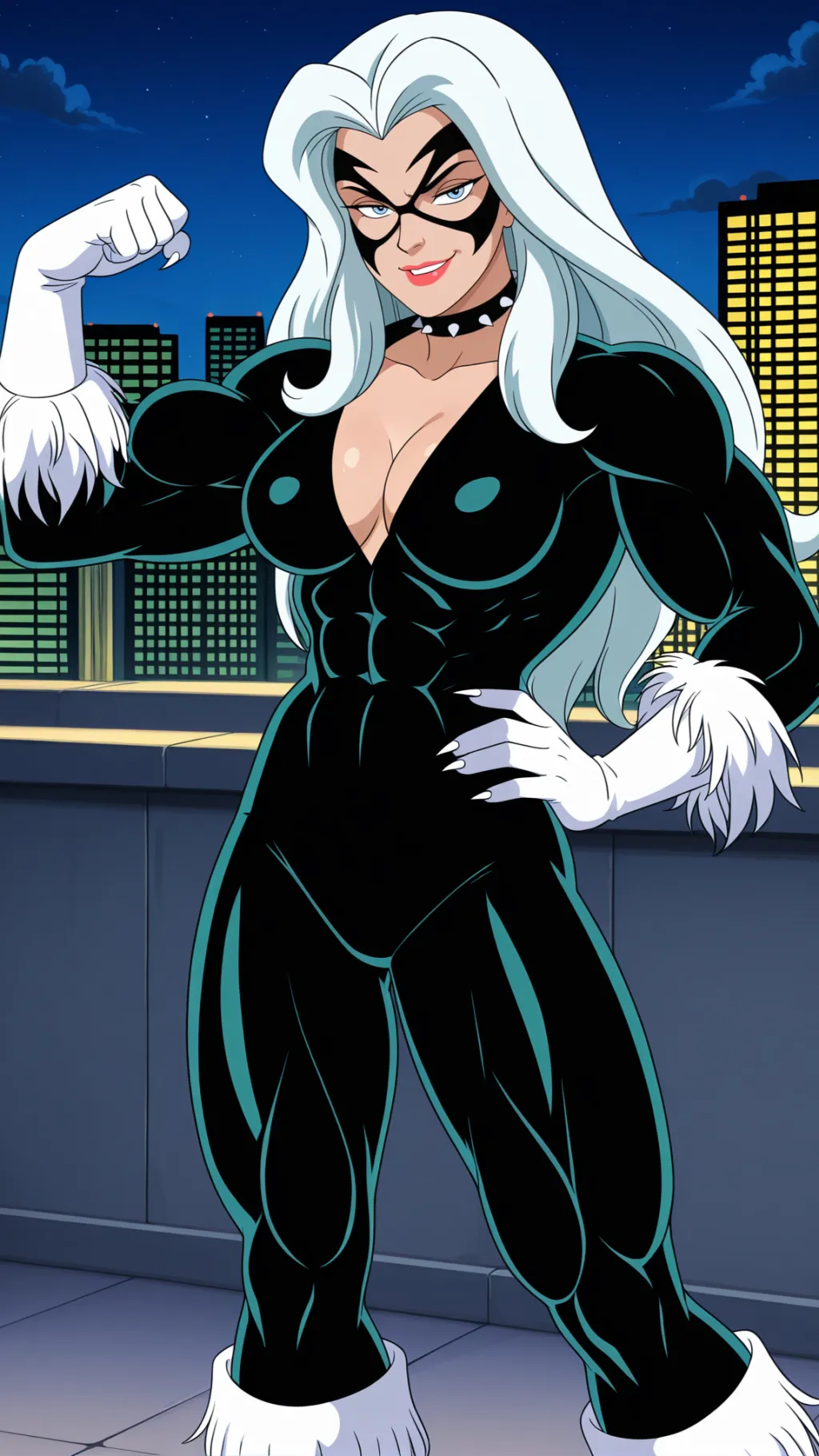ai character: Black Cat background