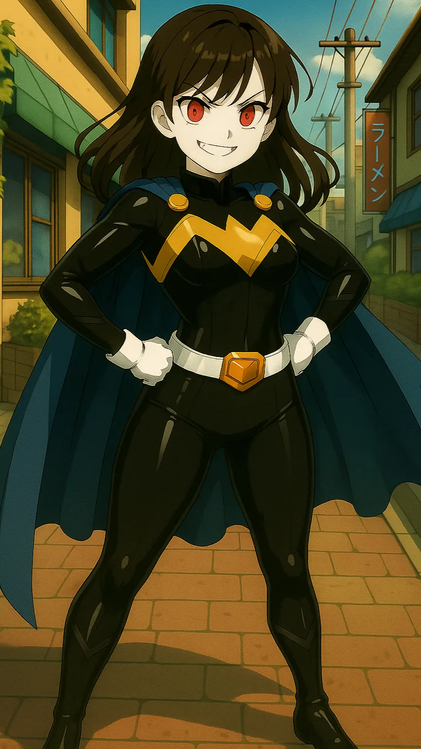 ai character: Evil Mighty Woman background