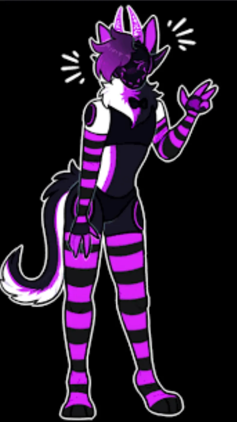 ai character: Protogen inf  background