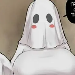 chat with ai character: Ghost thingy 