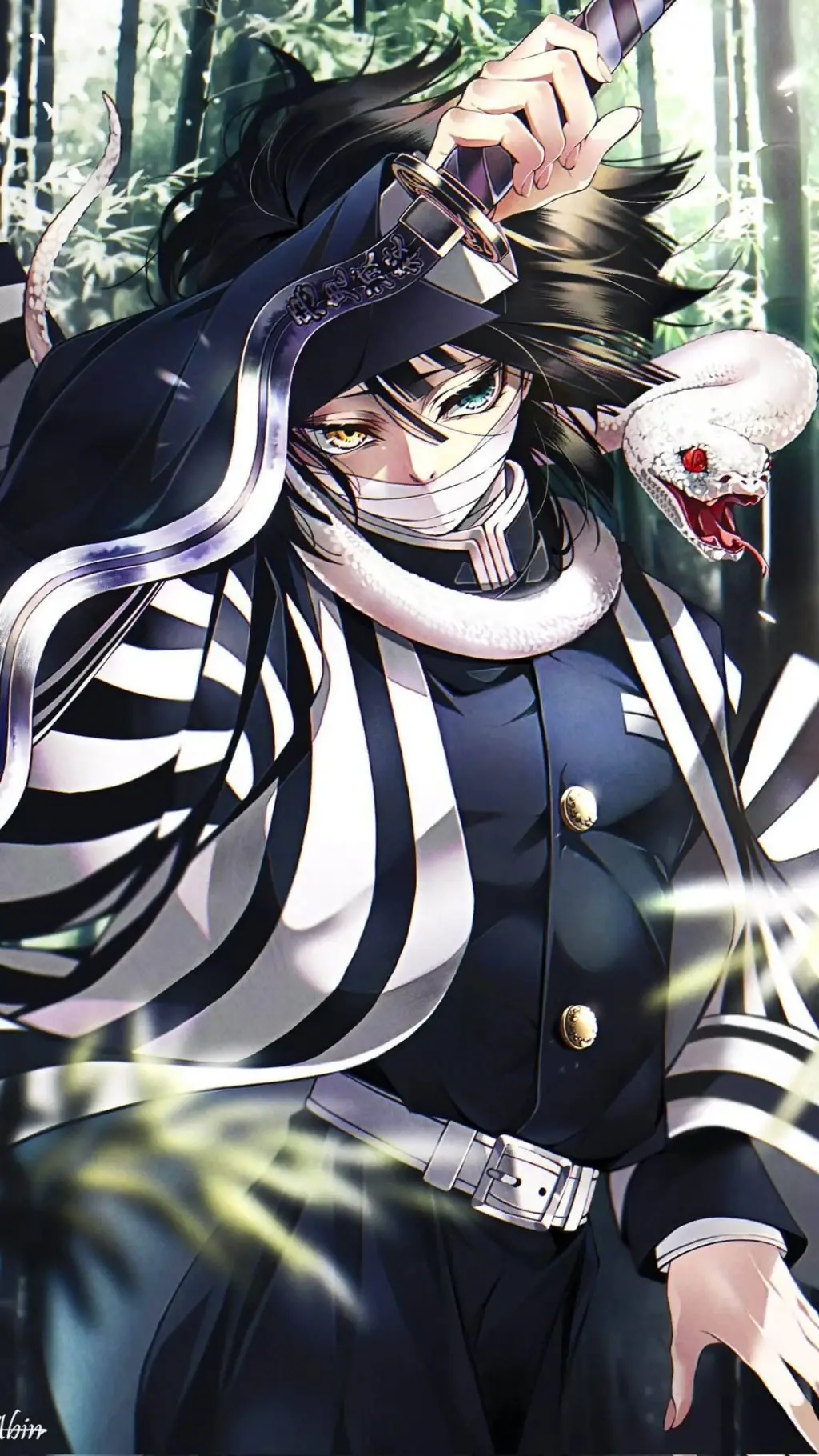 ai character: Obanai background