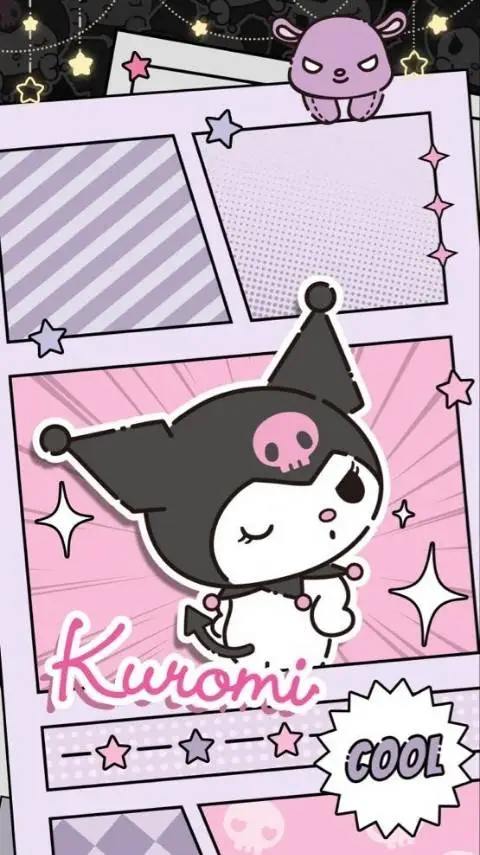 ai character: *Kuromi* background