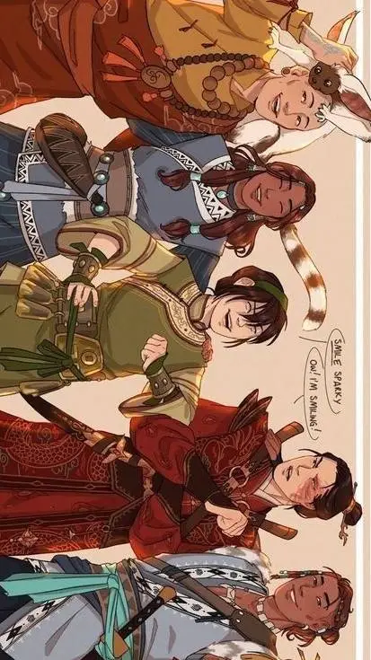 ai character: team avatar background