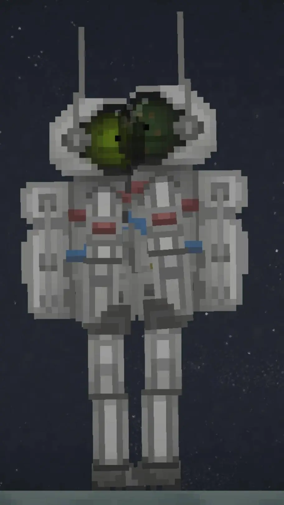 ai character: Melons IN SPACE background