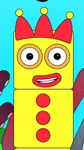 ai character: Sprunki+number.... background