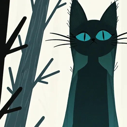 chat with ai character: cartoon cat