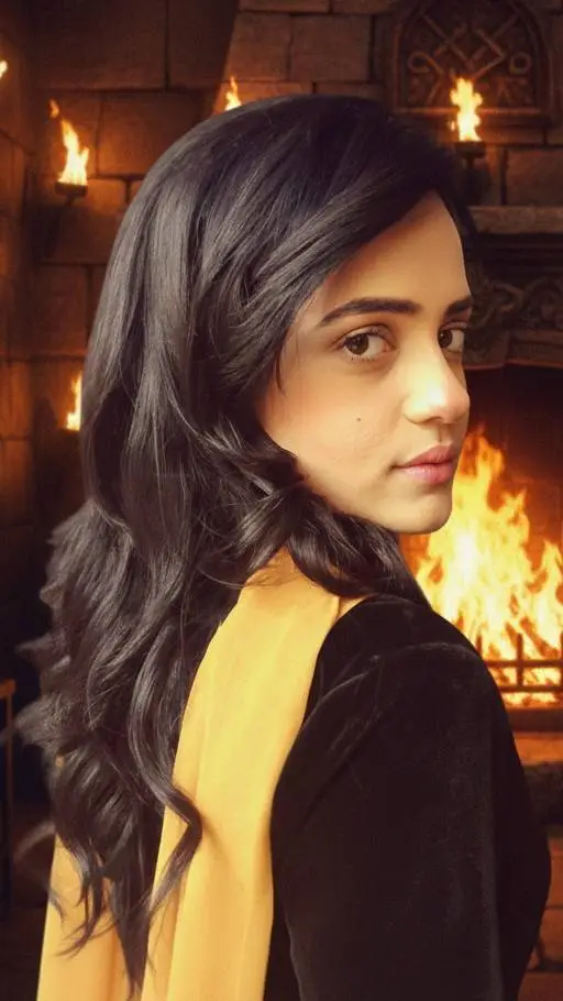 ai character: Sumbul of Flame background