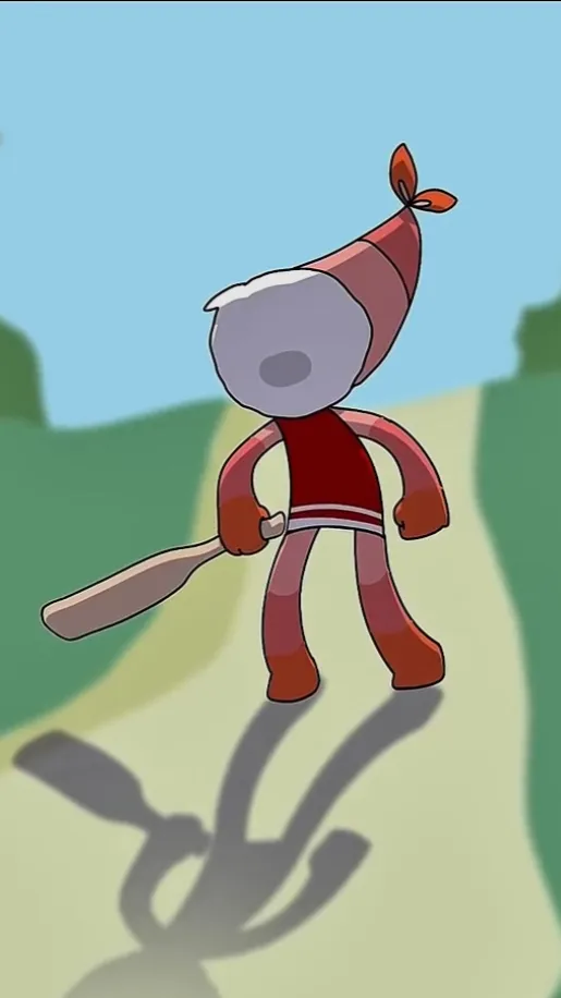 ai character: Shrimpo  background