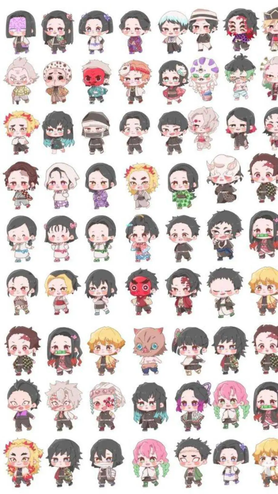 ai character: hashira sleepover! background