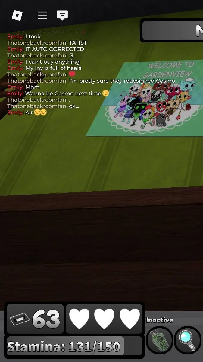 ai character: Hangout background